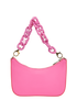Mini Loubila Chain Shoulder Bag, &pound;496, Handbags, Pink, Leather, Back view